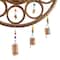 Bronze Eclectic Buddha Windchime, 14" x 1" x 25"